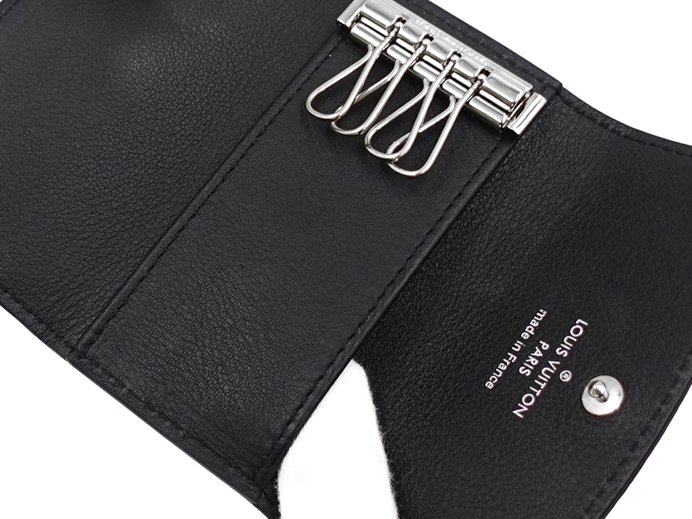 ルイヴィトン マヒナ ミュルティクレ4 ノワール キーケース4連 M64054 TN3148 オープンポケット