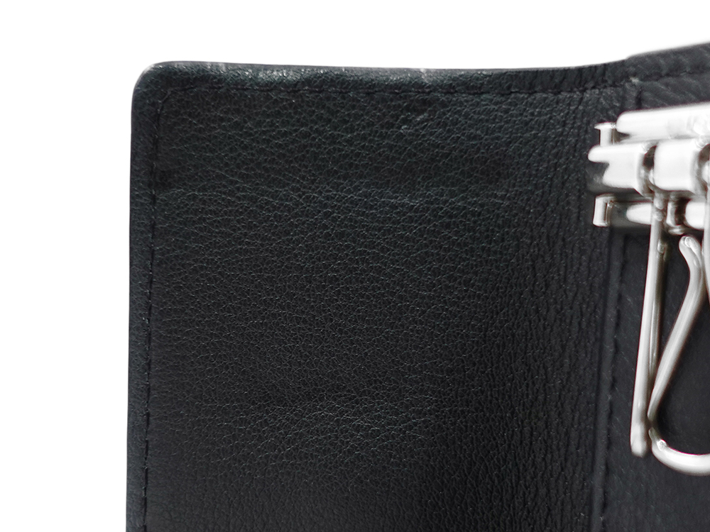 ルイヴィトン マヒナ ミュルティクレ4 ノワール キーケース4連 M64054 TN3148 内側ダメージ