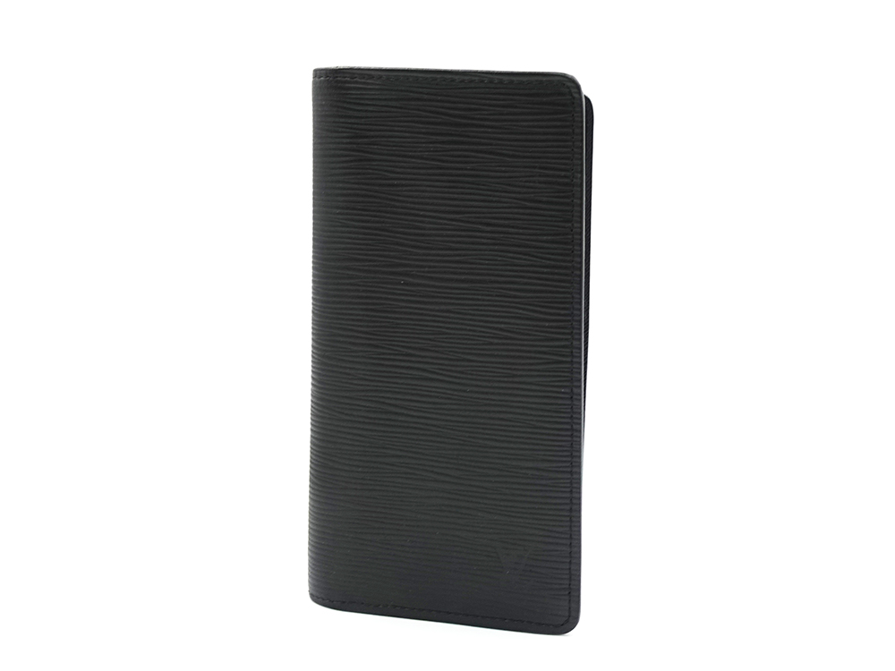 ルイヴィトン エピ ポルトフォイユ・ブラザ ノワール 長財布 M60622 RFID