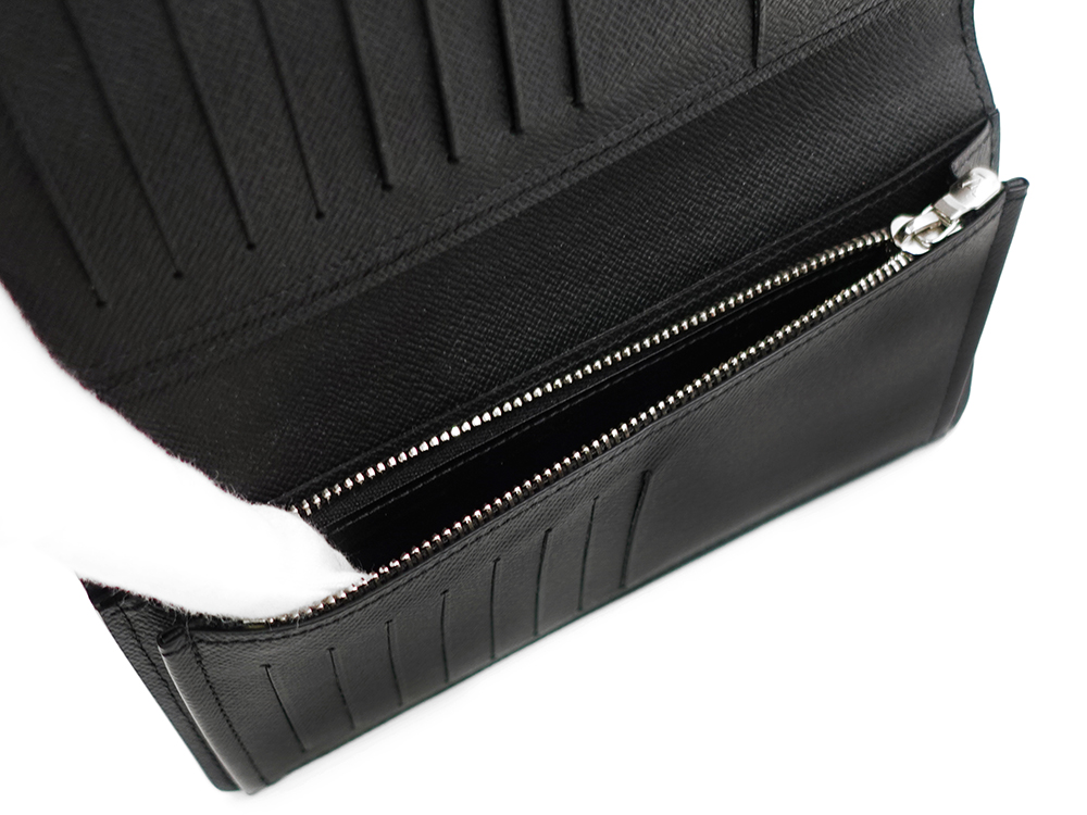 ルイヴィトン エピ ポルトフォイユ・ブラザ ノワール 長財布 M60622 RFID 小銭入れ