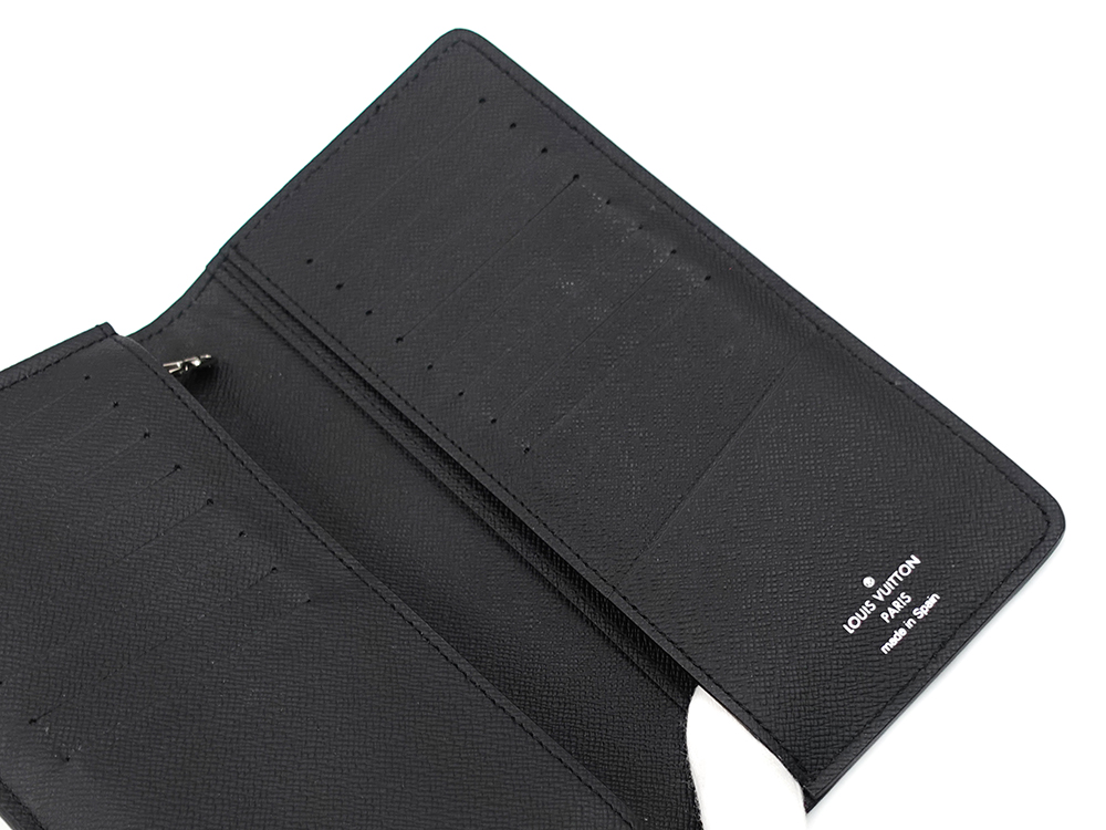 ルイヴィトン エピ ポルトフォイユ・ブラザ ノワール 長財布 M60622 RFID オープンポケット03