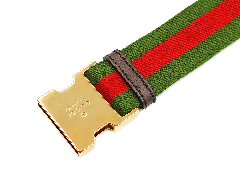 グッチ ジャンボGG ボディバッグ ベージュ×ブラウン 696031 ストラップ01