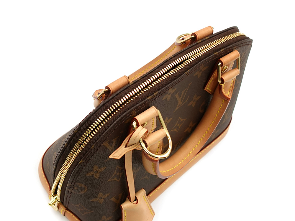 ルイヴィトン モノグラム アルマBB M53152 RFID 開口部開