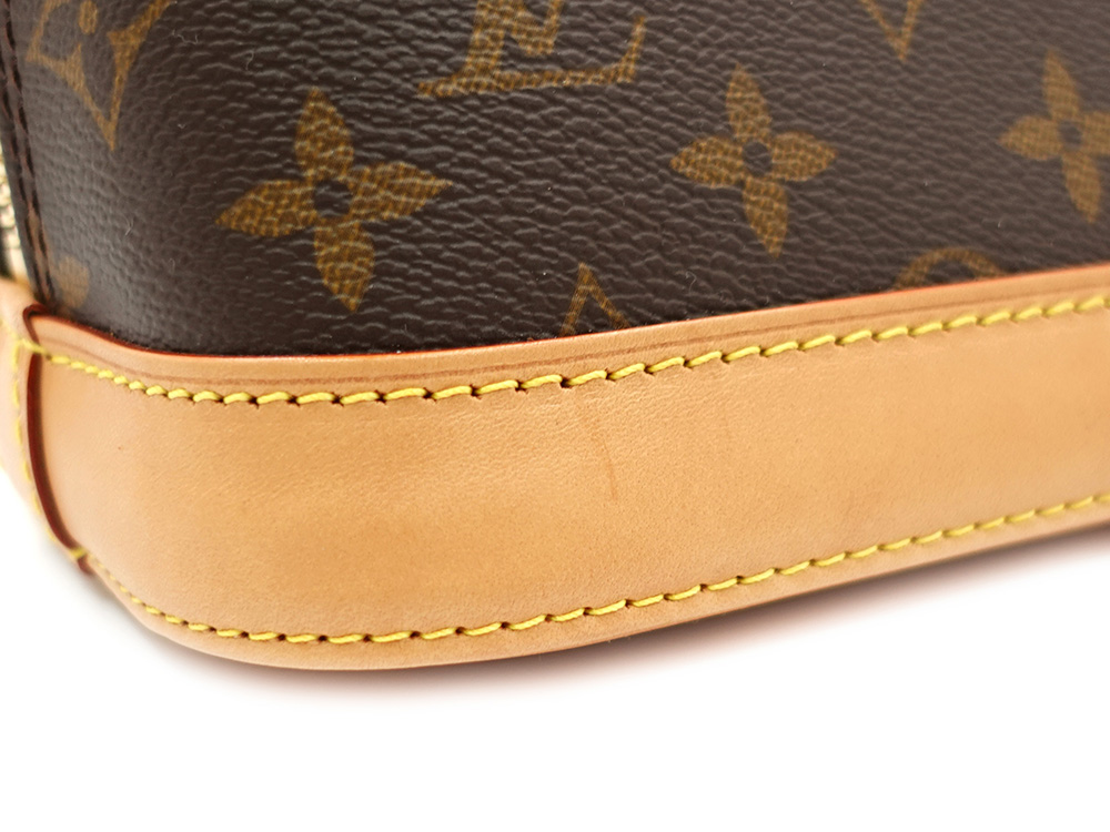 ルイヴィトン モノグラム アルマBB M53152 RFID 外側ダメージ02