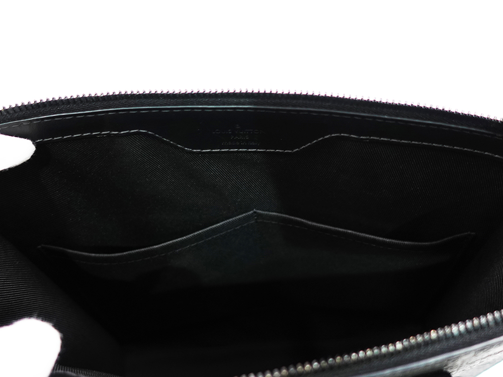 ルイヴィトン モノグラム ･トリヨン サックプラ・クロス ノワール M21884 RFID オープンポケット