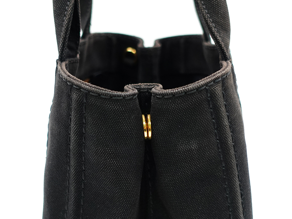 プラダ カナパ 2WAY トートバッグ ネロ 1BG439 金具01