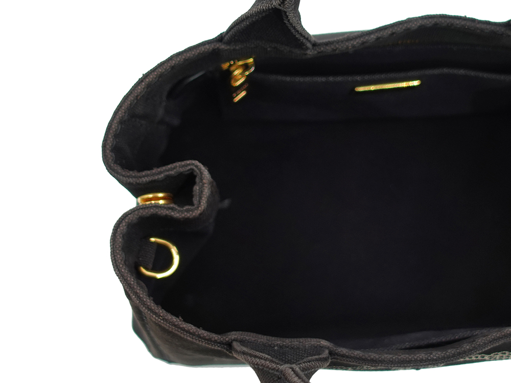プラダ カナパ 2WAY トートバッグ ネロ 1BG439 外側ダメージ02