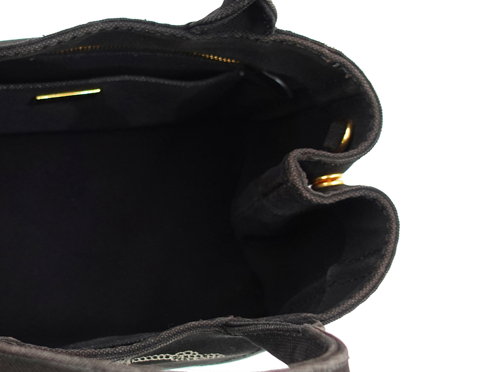 プラダ カナパ 2WAY トートバッグ ネロ 1BG439 外側ダメージ03