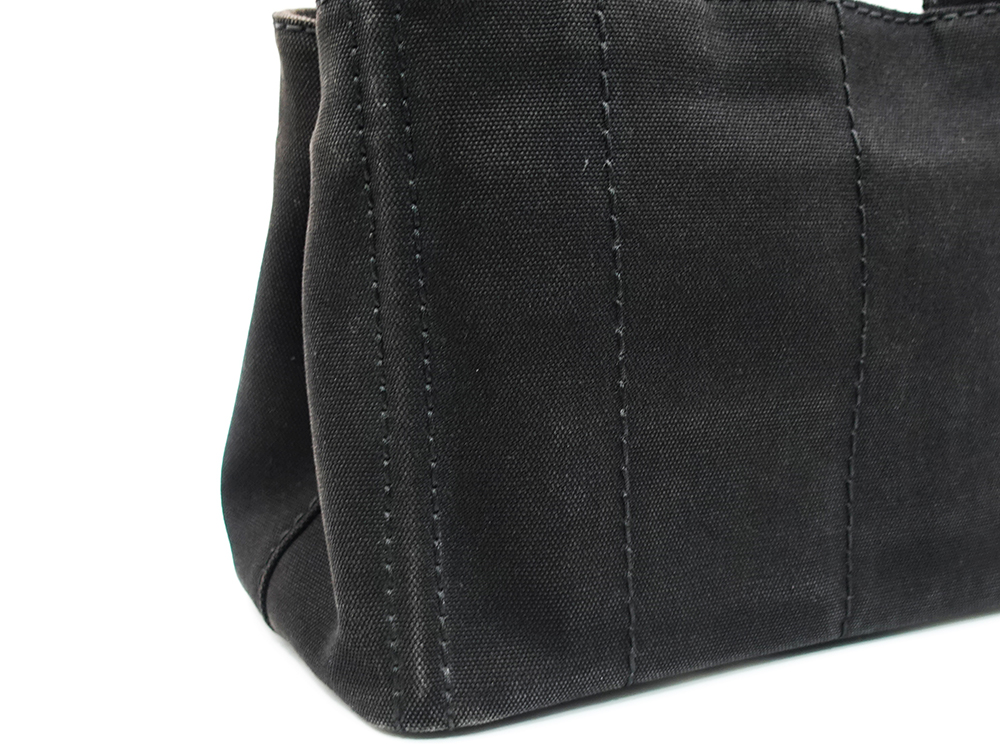 プラダ カナパ 2WAY トートバッグ ネロ 1BG439 外側ダメージ06