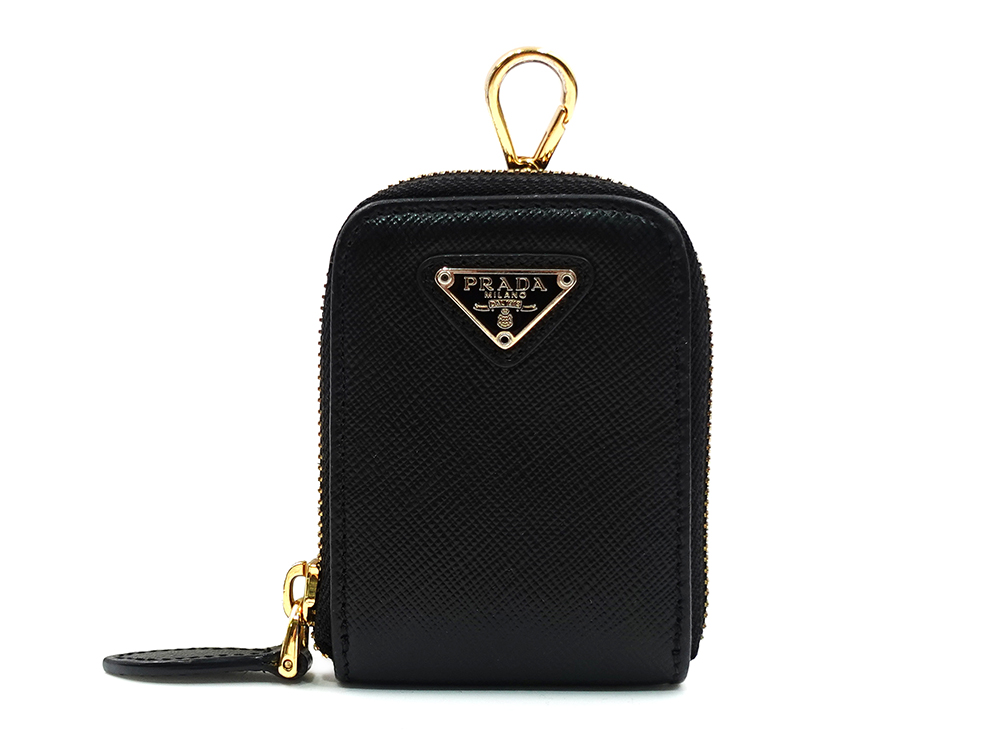 プラダ Re-Edition 2005 サフィアーノレザー バッグ ネロ 1BH204 ポーチ01