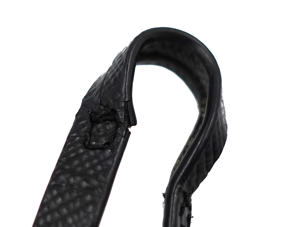 プラダ Re-Edition 2005 サフィアーノレザー バッグ ネロ 1BH204 外側ダメージ08