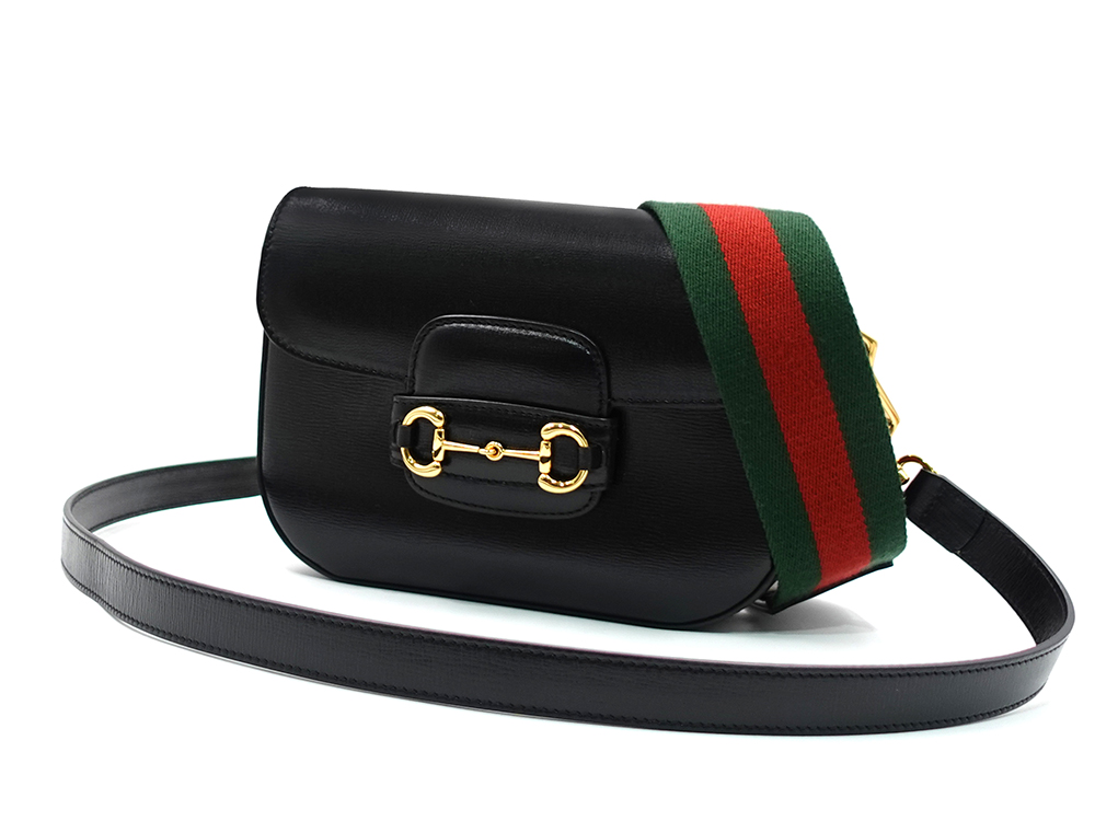 グッチ ホースビット1955 スモール ショルダーバッグ ブラック 658574