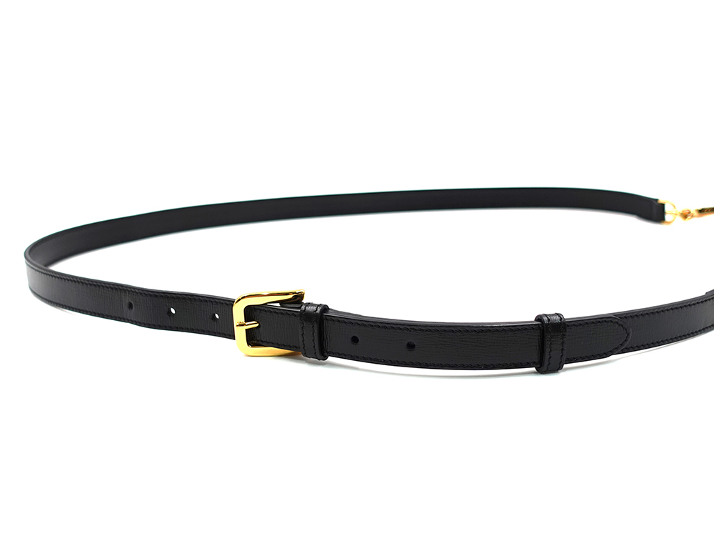 グッチ ホースビット1955 スモール ショルダーバッグ ブラック 658574 ストラップ01