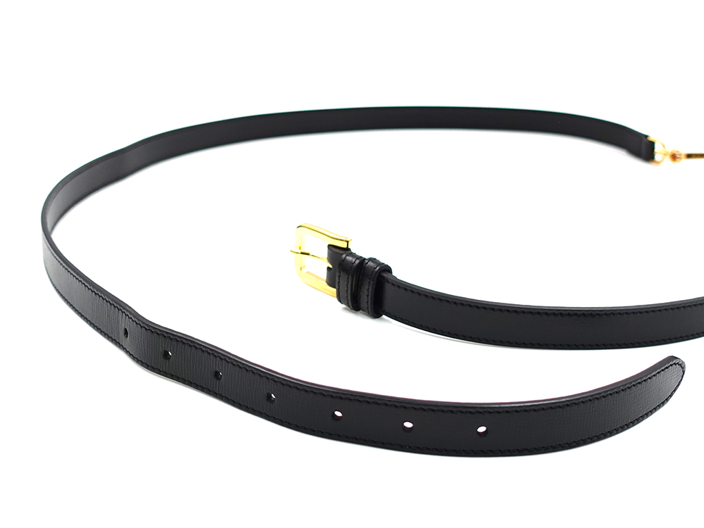 グッチ ホースビット1955 スモール ショルダーバッグ ブラック 658574 ストラップ02