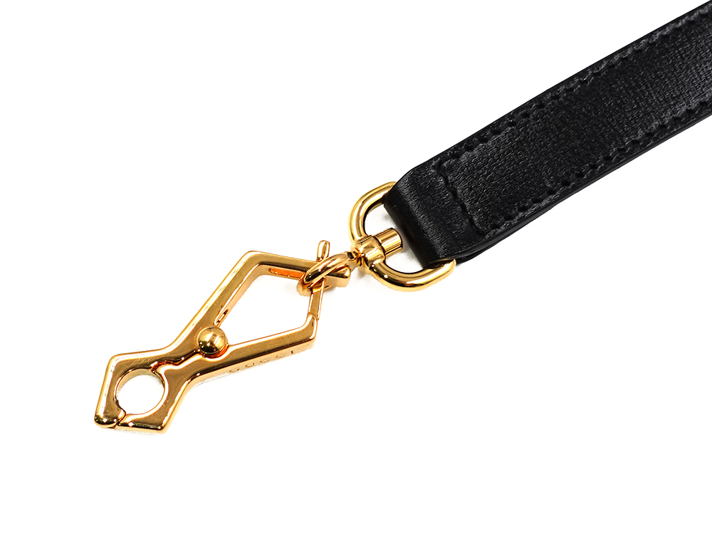 グッチ ホースビット1955 スモール ショルダーバッグ ブラック 658574 ストラップ03