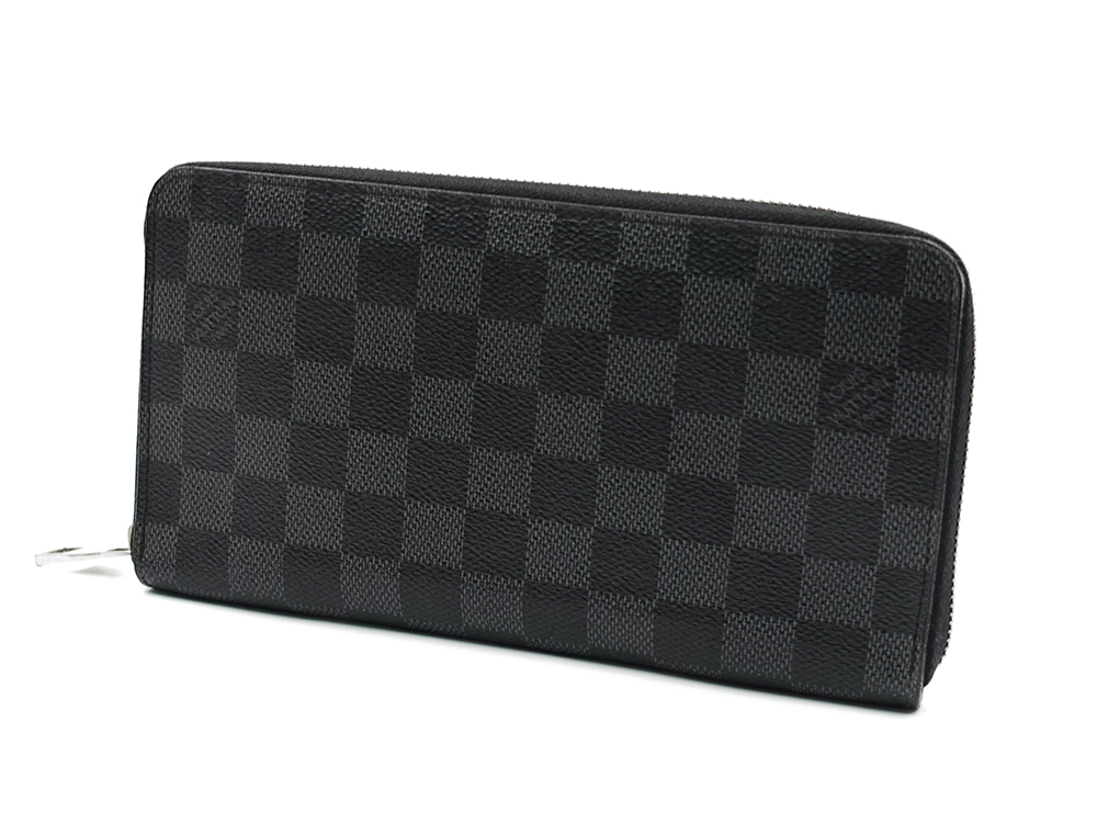 ルイヴィトン ダミエ グラフィット ジッピー・オーガナイザー 長財布 N63077 CA4144 トップ