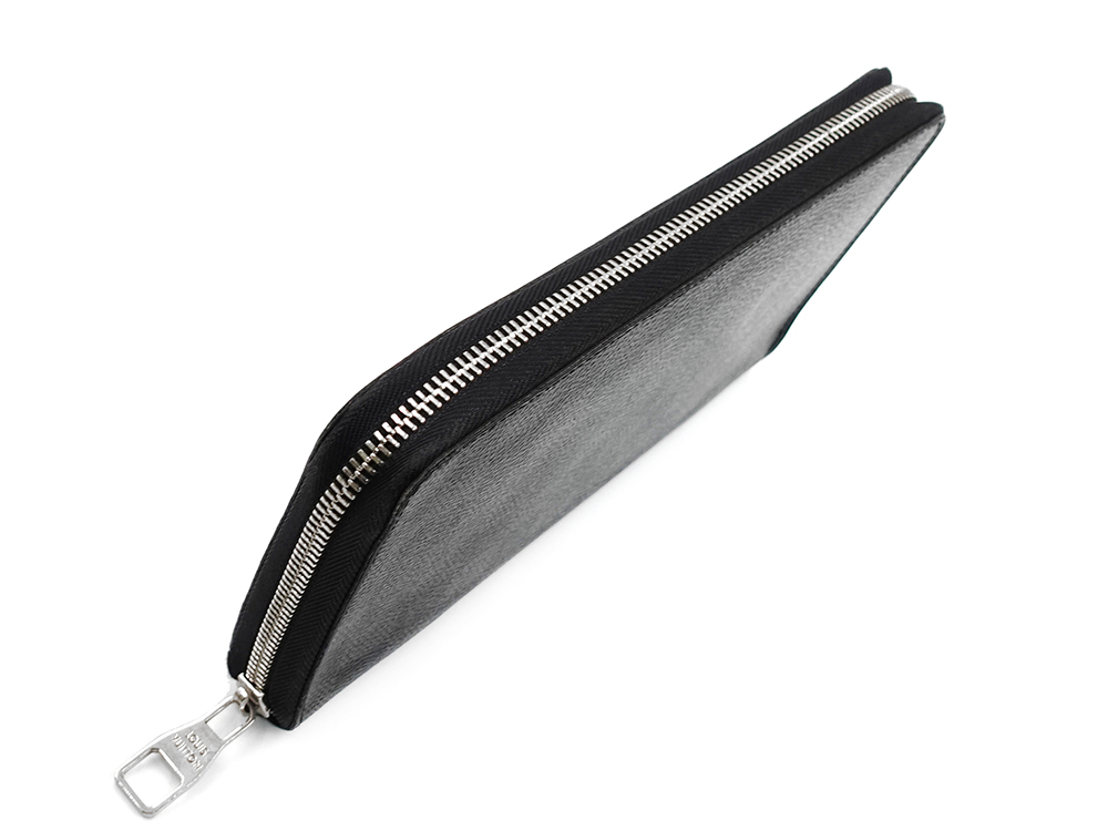 ルイヴィトン ダミエ グラフィット ジッピー・オーガナイザー 長財布 N63077 CA4144 開口部閉