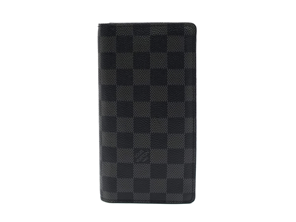 ルイヴィトン ダミエ グラフィット ポルトフォイユ・ブラザ 長財布 N62665 CA2138 正面