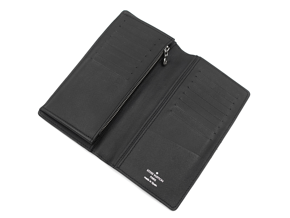 ルイヴィトン ダミエ グラフィット ポルトフォイユ・ブラザ 長財布 N62665 CA2138 上面開