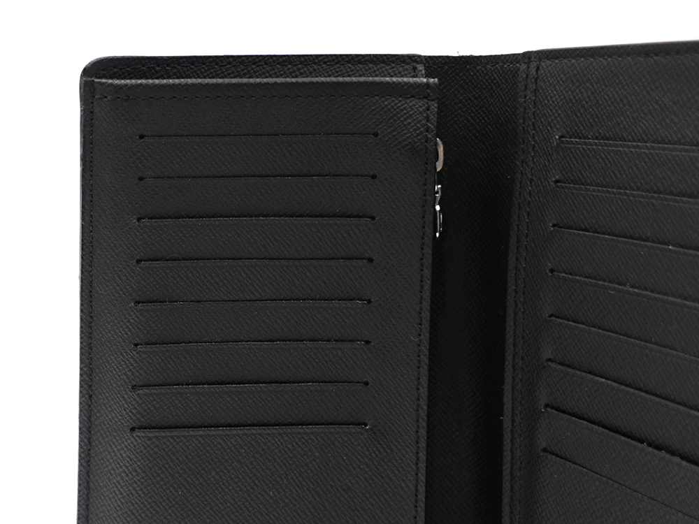 ルイヴィトン ダミエ グラフィット ポルトフォイユ・ブラザ 長財布 N62665 CA2138 カード入れ01