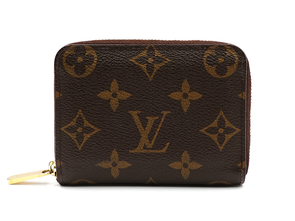 ルイヴィトン モノグラム ジッピー・コインパース コインケース M60067 SN4102 正面