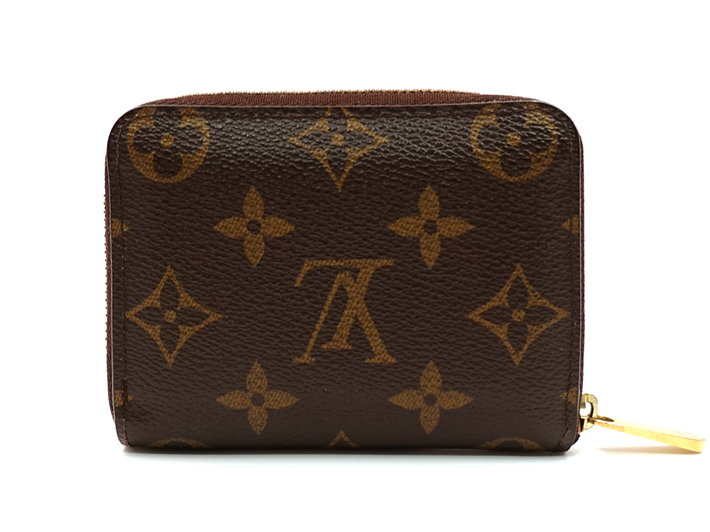 ルイヴィトン モノグラム ジッピー・コインパース コインケース M60067 SN4102 背面