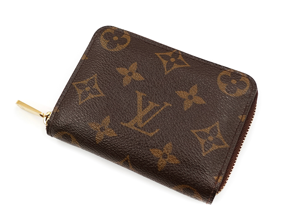 ルイヴィトン モノグラム ジッピー・コインパース コインケース M60067 SN4102 上面