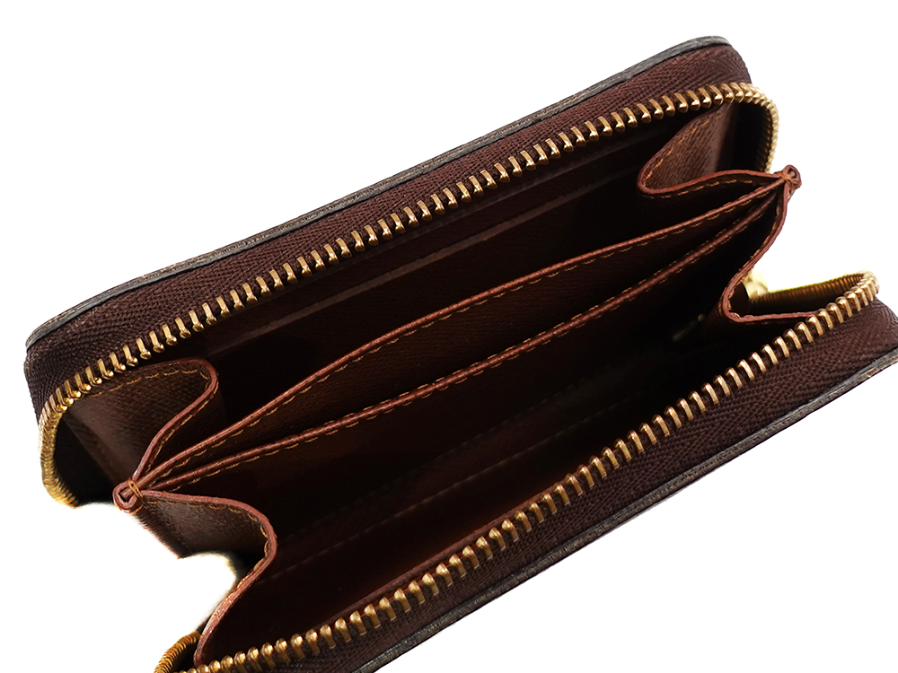 ルイヴィトン モノグラム ジッピー・コインパース コインケース M60067 SN4102 内面