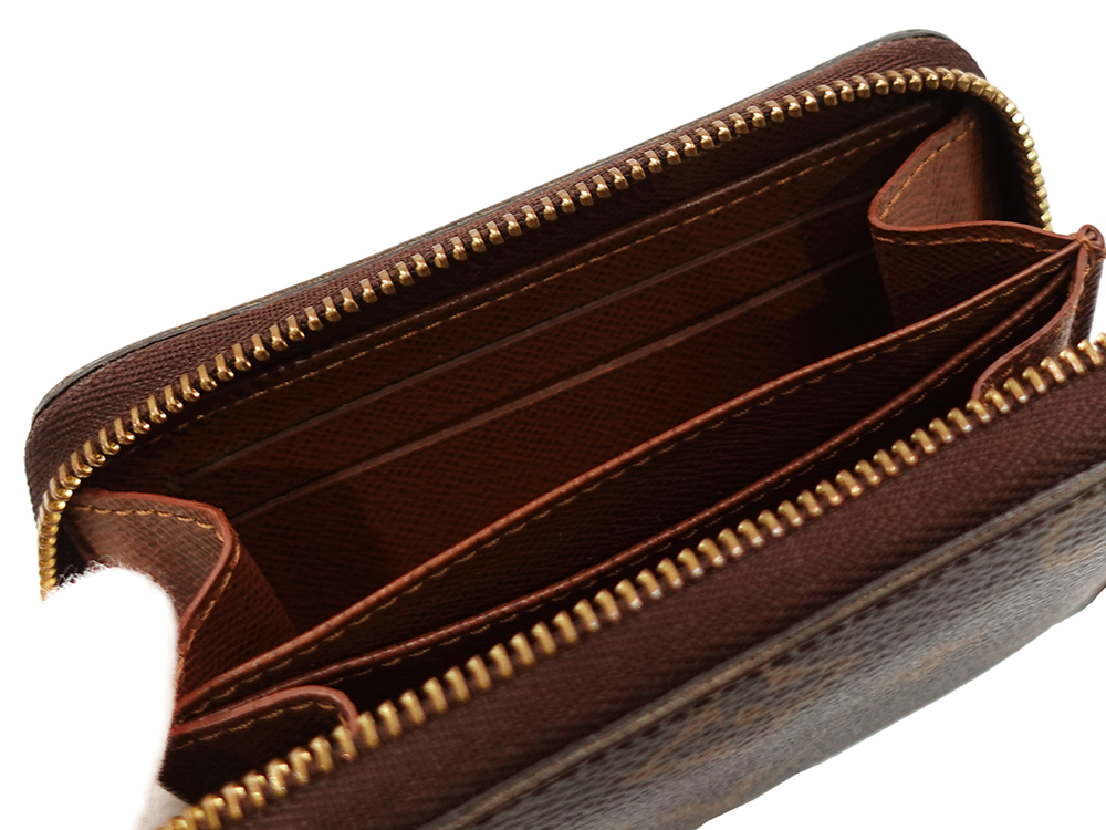 ルイヴィトン モノグラム ジッピー・コインパース コインケース M60067 SN4102 カード入れ01