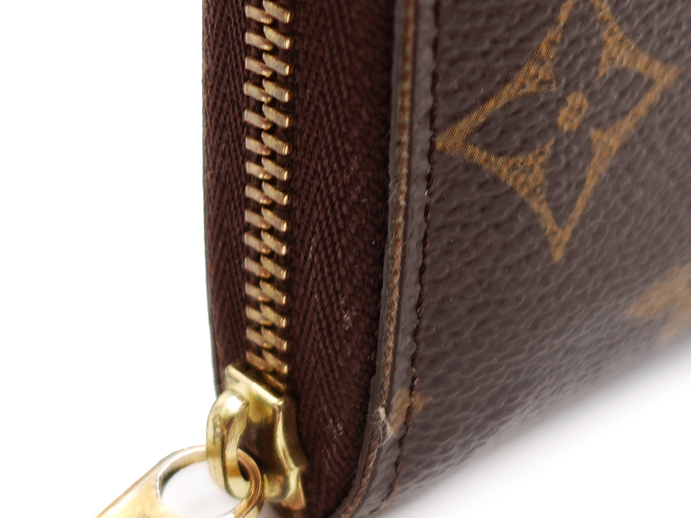 ルイヴィトン モノグラム ジッピー・コインパース コインケース M60067 SN4102 外側ダメージ02
