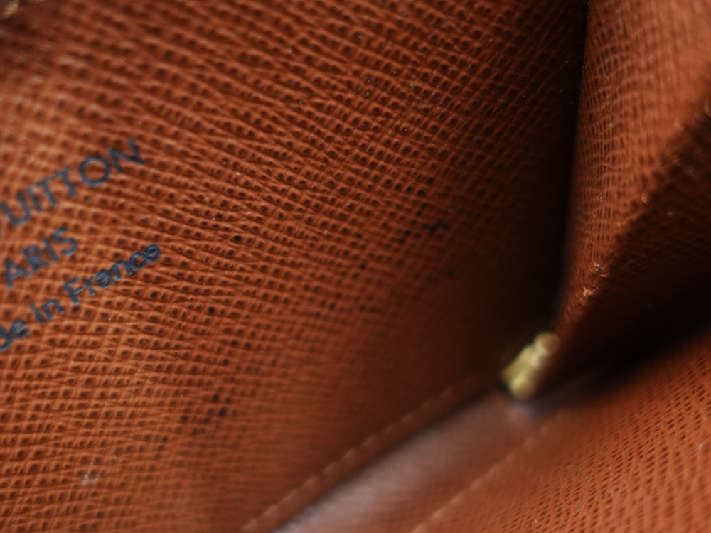 ルイヴィトン モノグラム ジッピー・コインパース コインケース M60067 SN4102 内側ダメージ01