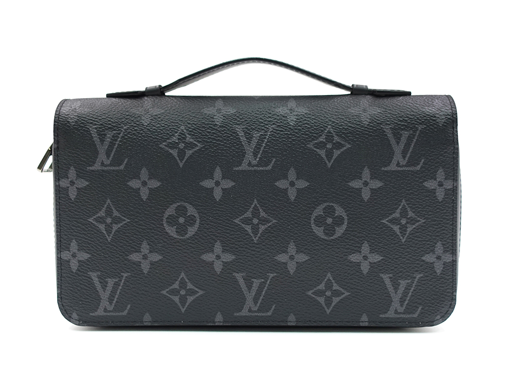 ルイヴィトン モノグラム・エクリプス ジッピーXL 長財布 M61698 CA0230 正面