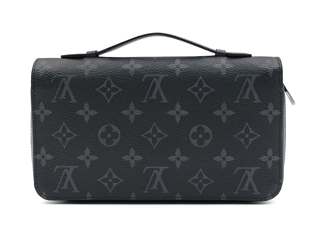 ルイヴィトン モノグラム・エクリプス ジッピーXL 長財布 M61698 CA0230 背面