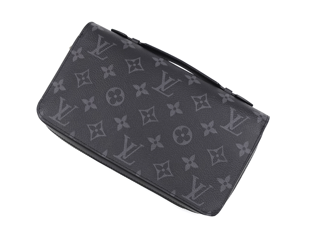 ルイヴィトン モノグラム・エクリプス ジッピーXL 長財布 M61698 CA0230 上面