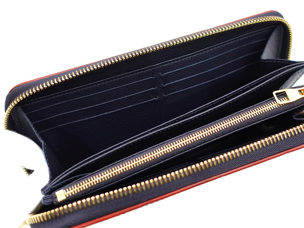 ルイヴィトン モノグラム・アンプラント ジッピー・ウォレット マリーヌルージュ 長財布 M62121 SP1110 カード入れ02