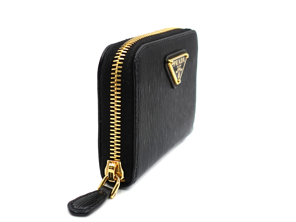 プラダ ヴィッテロ コインケース ネロ 1MM268 側面