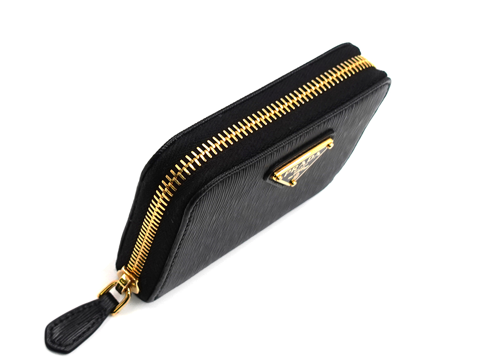 プラダ ヴィッテロ コインケース ネロ 1MM268 開口部閉