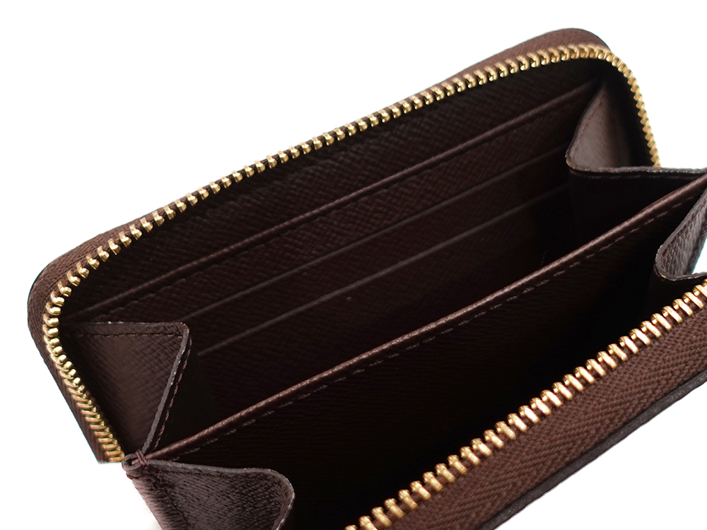 ルイヴィトン ダミエ エベヌ ジッピー・コインパース コインケース N63070 RFID カード入れ02
