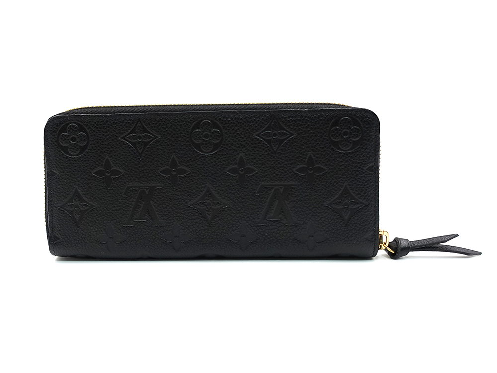 ルイヴィトン モノグラム・アンプラント ポルトフォイユ・クレマンス 長財布 M60171 RFID 背面
