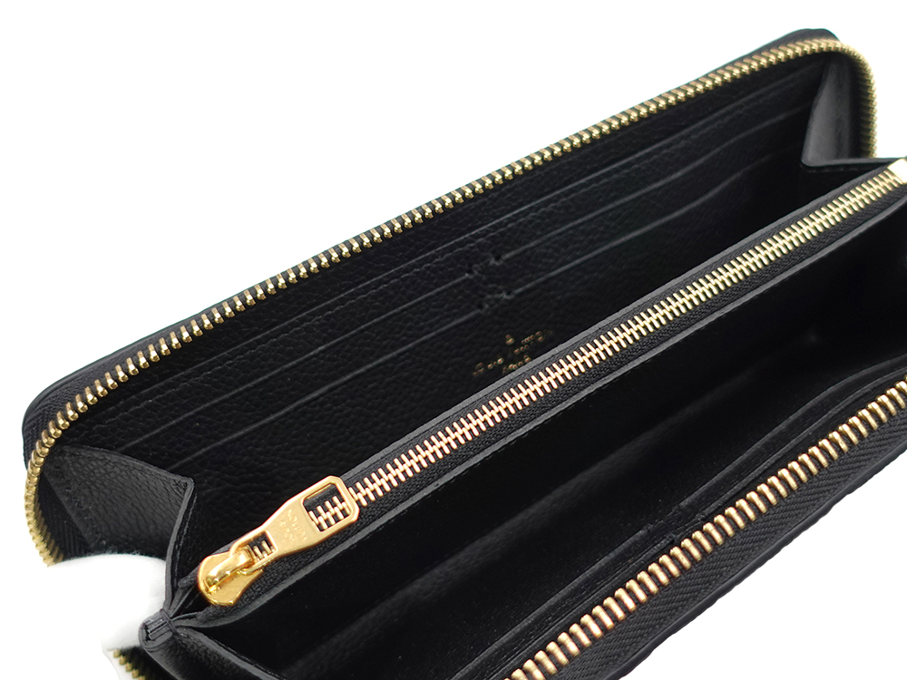 ルイヴィトン モノグラム・アンプラント ポルトフォイユ・クレマンス 長財布 M60171 RFID カード入れ01