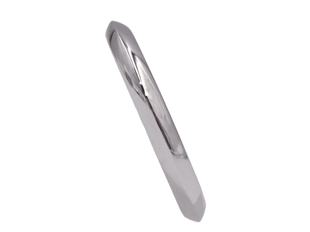 ティファニー ナイフエッジ リング 幅2.7mm Pt950 プラチナ 側面01