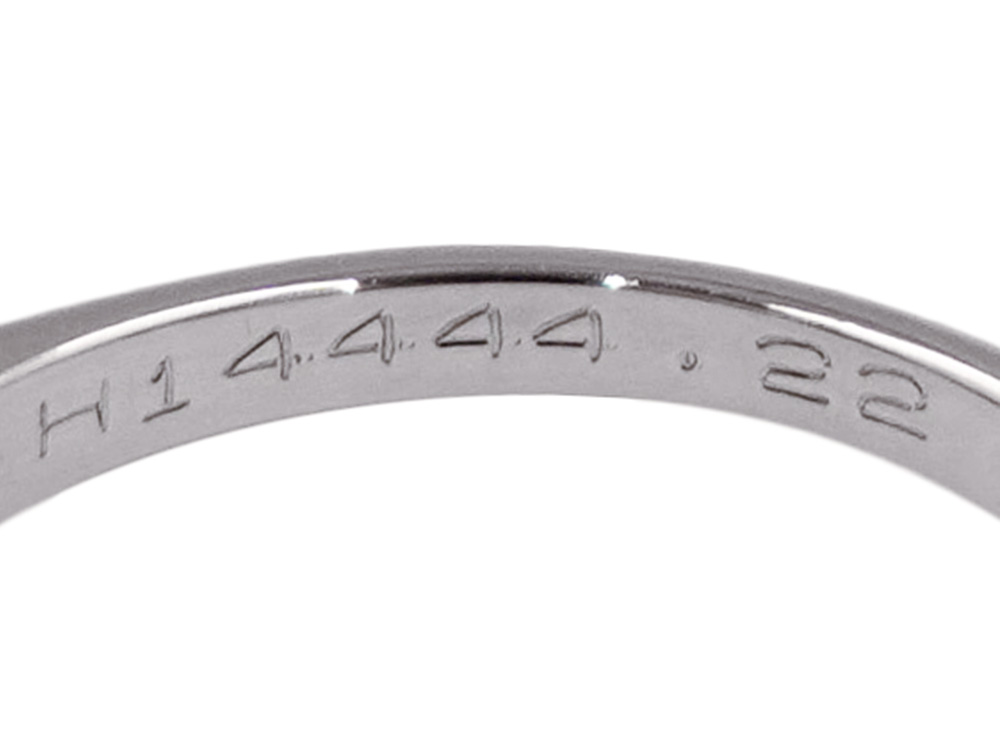 ティファニー ソリティア リング ダイヤモンド 0.22ct Pt950 プラチナ 刻印02
