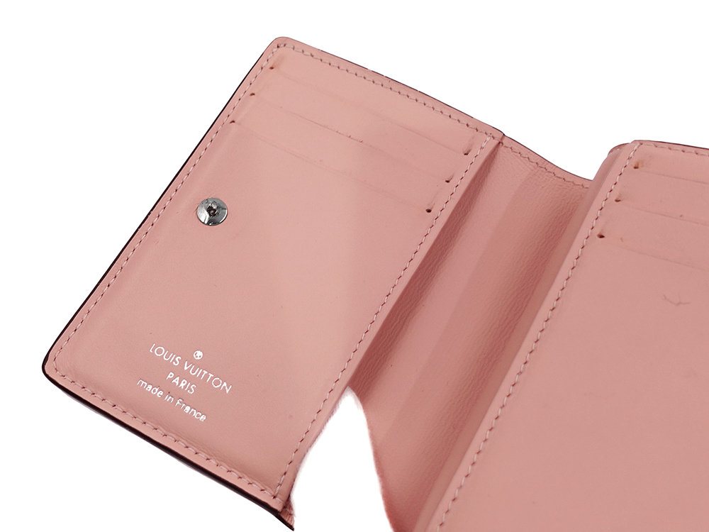 ルイヴィトン モノグラム・マヒナ ポルトフォイユ・クレア ブロン 財布 M80554 RFID オープンポケット01