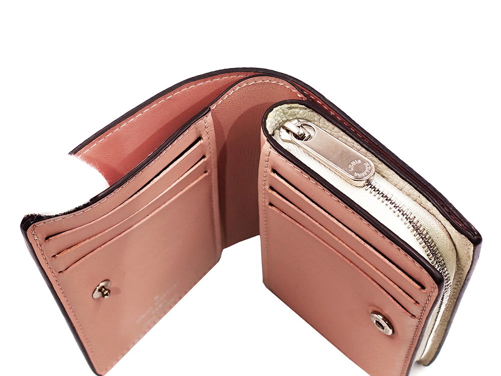 ルイヴィトン モノグラム・マヒナ ポルトフォイユ・クレア ブロン 財布 M80554 RFID 札入れ